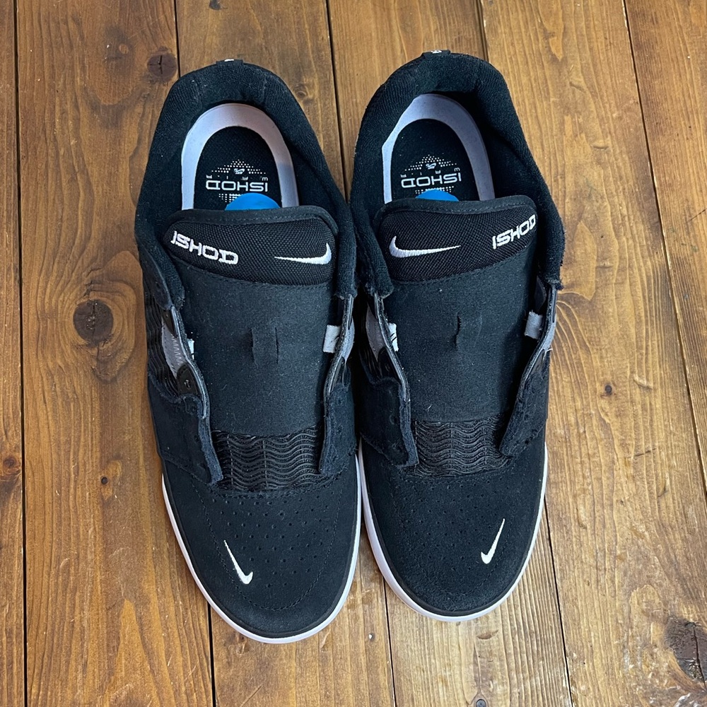 Nike SB Ishod Wair "Black/White" sneakers size 8 - Picture 2 of 9